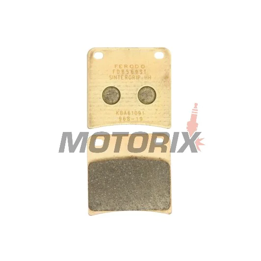 Brzdové destičky -FERODO- FDB569ST, Kawasaki Z1300/ZG1300 DFI, Z500B, Suzuki GSX600F/750F/1100F Katana, GSX1100G, VX800 (1979-1997)