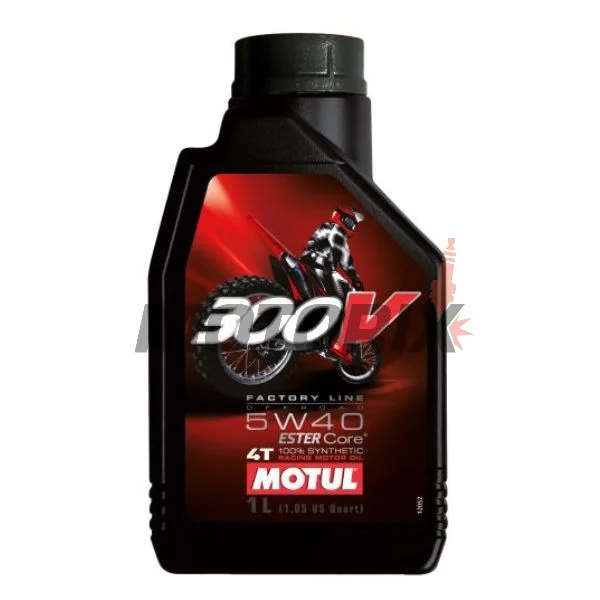 Motorový olej -MOTUL- 5W40, plná syntetika + ester, 1L