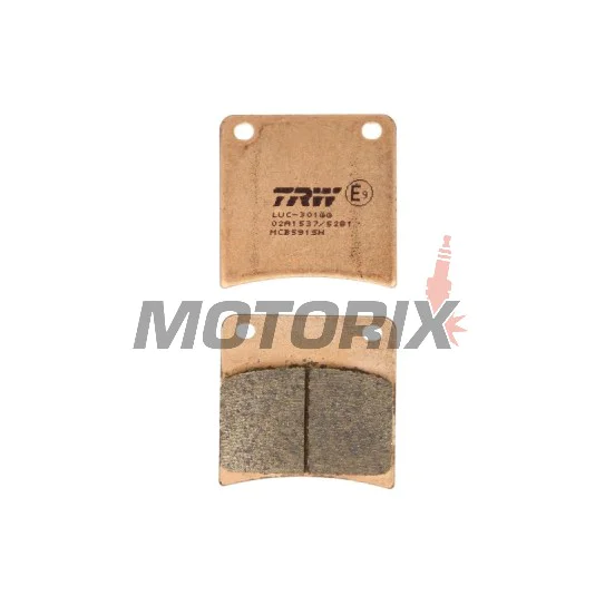 Brzdové destičky -TRW- MCB591SH, Kawasaki Z1300/ZG1300 DFI, Z500B, Suzuki GSX600F/750F/1100F Katana, GSX1100G, VX800 (1979-1997)