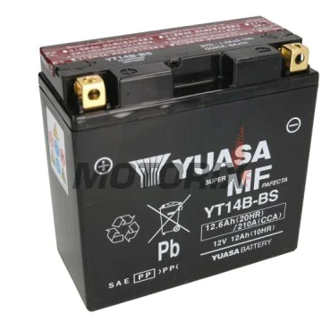Akumulátor -YUASA- YT14B-BS, 13Ah 12V