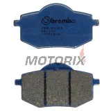 Brzdové destičky -BREMBO- 07YA1909, Yamaha XV535 Virago, XV535S (1988-1994)
