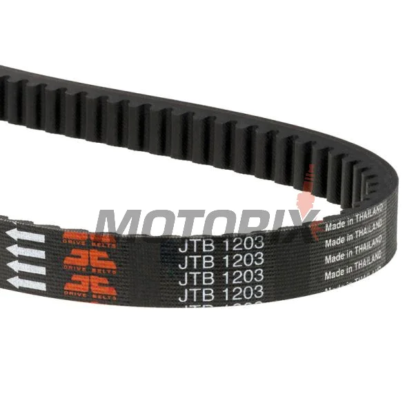 Řemen -JT- JTB1203, 906x22.5mm, Benelli Caffenero 125/150 2011-2014, Macis 125 2011-2014, Garelli CityFour 125/150 2010-2012, Mosquito 125/150 2007-2008, Noi 125/150 2008-2009, XO 125/150 2009-2012
