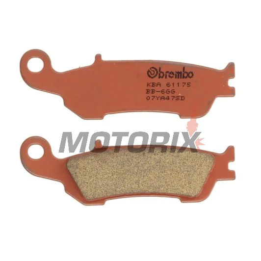 Brzdové destičky -BREMBO- 07YA47SD, Yamaha YZ 250F (2007)