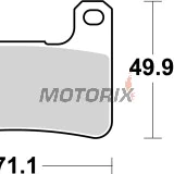 Brzdové destičky -BREMBO- 07SU27SA, Kawasaki KLE/Z 650-1000 Versys/ABS, Suzuki GSX/GSX-R 600-1300 Hayabusa/B-King/GSX-R 750-1000