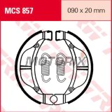 Brzdové čelisti -TRW- MCS857, 90x20mm, Kawasaki KLX 110 (2002-2018), KX 80, Suzuki RM 60 (2003-2005)