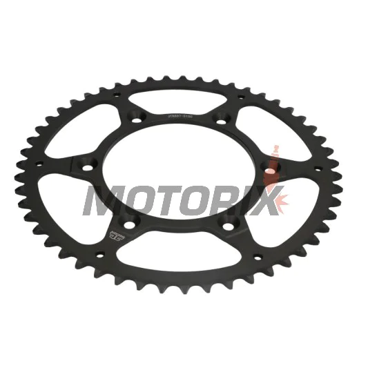 Zadní rozeta -JT- JTR897,51SC, 51 zubů, samočisticí, ocelový, Husaberg FC 350 1996, FC 400 1996-1999, FC 450 2004-2006, FC 501/600 2000, FC 550 2003-2008, FE 250 2013-2014, FE 350 1996, 2013, FE 390 2010-2012, FE 400 2000-2003, FE 450 2004-2014