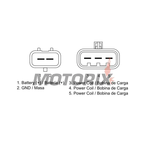 Regulátor dobíjení -DZE- regulátor dobíjení, 12V, 50A, POLARIS RANGER, RZR 900 2013-2015