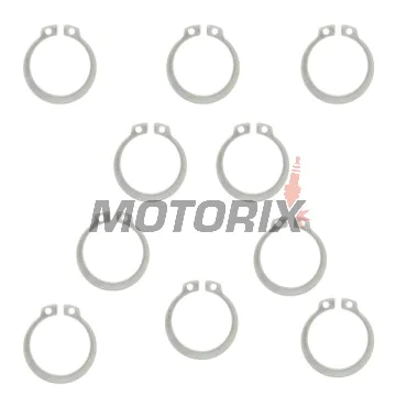 Pojistné kroužky předního pastorku -4 RIDE- 10ks, KTM EXC/EXC-R/MXC/SMR/SX/SX-F/SXS/XC/XC-F/XC-W/XCF-W 125/144/150/200/250/300/350/400/450/500/520/525 1998-2012