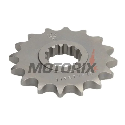 Přední pastorek -JT- JTF579,16, 16 zubů, Yamaha FJ 1100 1984-1985, FJ 1200 1986-1996, FZ1 1000 2006-2015, FZS 1000 2001-2005, MT-01 1670 2004-2011, RD 500 1984-1987, RZ 500 1984, XJR 1200 1995-1998, XJR 1300 1998-2017