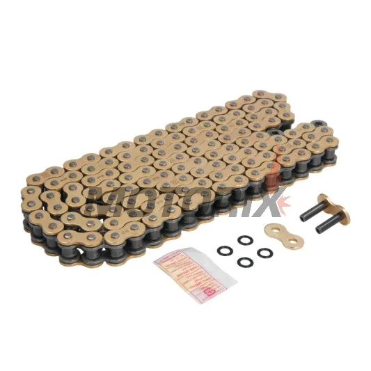 Řetěz -DID- 530VX3G&B-122, velikost 530, 122 článků, zesílený, zlatá/černá