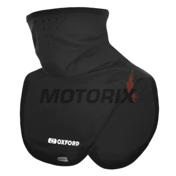 Nákrčník -OXFORD- microfleece, černá