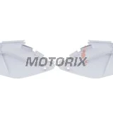 Zadní boční plasty -POLISPORT- bílé, HONDA CR 125/250 2002-2007