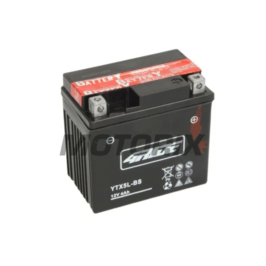 Akumulátor -4 RIDE- YTX5L-BS 4RIDE, 4.2Ah 12V