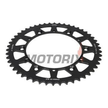 Zadní rozeta -JT- JTA853,50BLK, 50 zubů, černý, hliníkový, Kreideler 170 170 2004-2006, Yamaha IT 175 1980-1983, IT 200 1984-1986, IT 250 1981-1984, TT 250 1989-2004, TT 350 1986-1992, TT-R 250 1999-2006, WR 200 1991-1993, WR 250 1990-1998