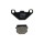 Brzdové destičky -TRW- MCB522, Adly Cat/G-Shock/Super Sonic/Thunderbike 50-125, Aprilia RS4 125, SX 50, Honda MB/MCX 80, Kawasaki AR/KD/KDX/KMX/KSR/KX 50-250, KTM SX 60/65, Peugeot Speedfight/Buxy/Trekker/Vivacity 50-100, Suzuki AH Address, RM 80X