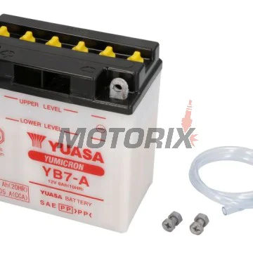 Akumulátor -YUASA- YB7-A, 8Ah 12V