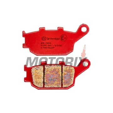 Brzdové destičky -BREMBO- 07HO36SP, Honda CB/CBF/CBR/CRF/NC/Shadow/VTR/VTX/Transalp, Kawasaki Versys/Z, Suzuki V-Strom/Bandit/GSR/GSX/SV, Yamaha FZ1/FZ6/FZ8/MT/XSR/R1/R6