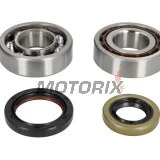 Sada ložisek a gufer klikové hřídele -HOT RODS- KTM 85/105 SX/XC + Husqvarna TC/MC 85-105 (2003-2025)