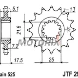 Přední pastorek -JT- JTF297,16, 16 zubů, Honda CB 400 1992-1997, 1999-2001, CB 500 1993-2003, CB-1 400 1989-1991, CBF 500 2004-2008, RVF 400 1994