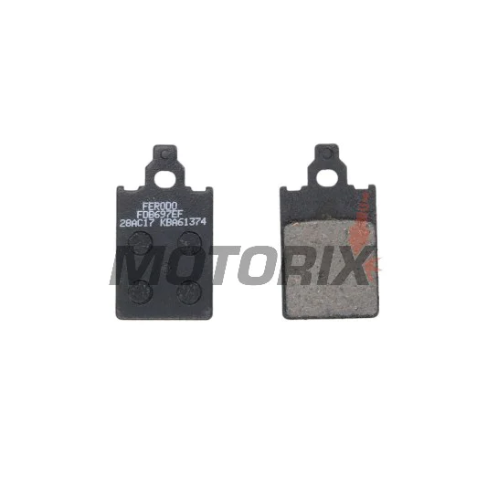 Brzdové destičky -FERODO- FDB697EF, Aprilia Red Rose, KTM Go, Malaguti F12 Phantom/F15 Firefox, Piaggio Free 50 1991-2006