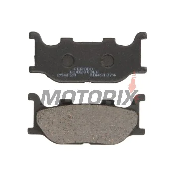 Brzdové destičky -FERODO- FDB2003EF, Yamaha FZ6 600/MT-03 660/SR 125/XJ 600S Diversion/XV Virago 125 250/XVS Drag Star 125 250 1100/YP Majesty 250 400 (1995-2009)