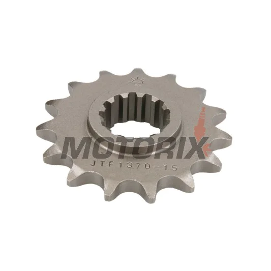 Přední pastorek -JT- JTF1370,15, 15 zubů, Honda CB 600 2007-2013, CB 650 2014-2019, CBF 600 2008-2013, CBR 1000 2017-2019, CBR 600 1999-2019, CBR 650 2014-2018, CBR 900 1996-1999, CRF 1000 2015-2019, XL 1000 1999-2013