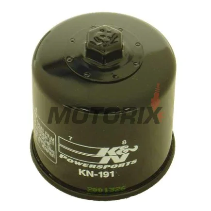 Olejový filtr -K&N- KN-191, s 17mm matice pro snadné povolení