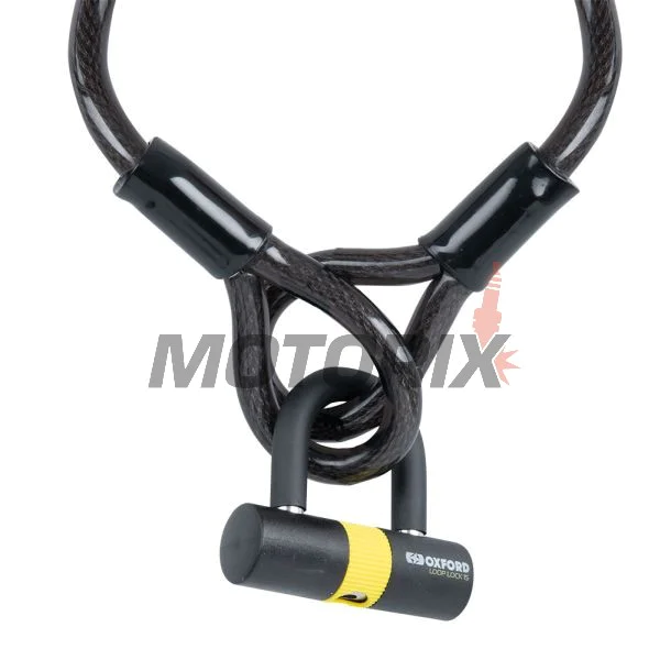 Řetěz se zámkem -OXFORD- Loop Lock15 15mm x2.0m
