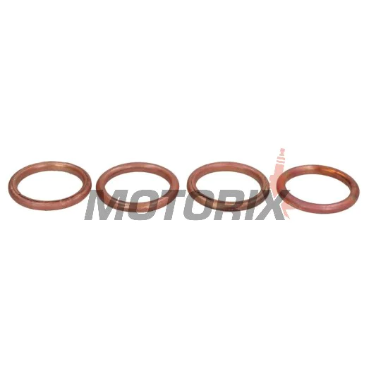 Těsnění výfuku -WINDEROSA- Honda CB 350 1972-1974, Honda CB 400 1975-1977, Yamaha FJ 600 1984-1985, Yamaha FZ 600 1986-1988, Yamaha FZ 700 1987, Yamaha FZ 750 1985-1986, 1988, Yamaha FZR 750 1987-1988, Yamaha FZX 700 1986-1987