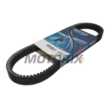 Řemen -DAYCO- DAYHPX5013, 1210x36mm, Polaris Classic/Cobra/Galaxy/Grizzly/Indy/Longtrak/Sport/Startrak/TX/TXC/TXL/Trail Touring/Widetrak 247/333/340/400/432/440/488/500/544/550/579/597/600/648/650/679