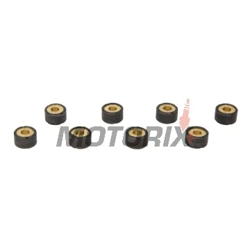 Válečky variátoru -RMS- 20x12mm, 15.3g, 8ks, Kymco Downtown 300 2008-2016, Kymco K-XCTi 300 2012-2014, Kymco People 300 2010-2016, MBK Kilibre 300 2003, MBK YP 180 2003, Yamaha VP 300 2003-2004, Yamaha XC 300 2003-2006