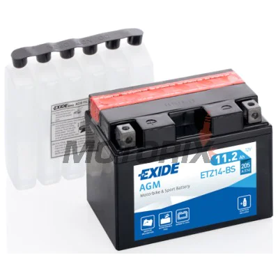 Akumulátor -EXIDE- YTZ14-BS, 11Ah 12V