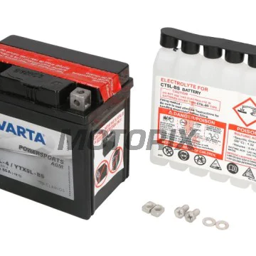 Akumulátor -VARTA- YTX5L-BS, 4Ah 12V
