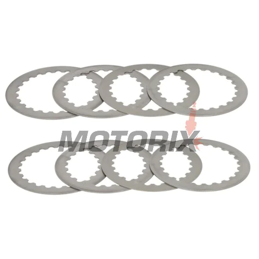 Sada ocelových spojkových lamel -TRW- MES420-8, Husaberg FC 470/550, FE 400/501/600/650, FS 400/650 (1993-2006); KTM EXC 250/400/450/525, SMR 560, SX/SXS 400/450/520/525, XC/XC-W 450/525 ATV (2000-2013)
