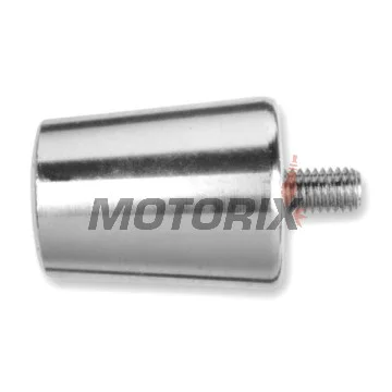 Koncovky řídítek (závaží) -VICMA- M8x30, stříbrné - Kawasaki standard, KAWASAKI ER, ER-6F, ER-6N, GTR, KLE, Z, ZR-7, ZX-12R, ZX-6R, ZX-7R, ZX-7RR, ZX-9R, ZZR 500-1400 1994-2014