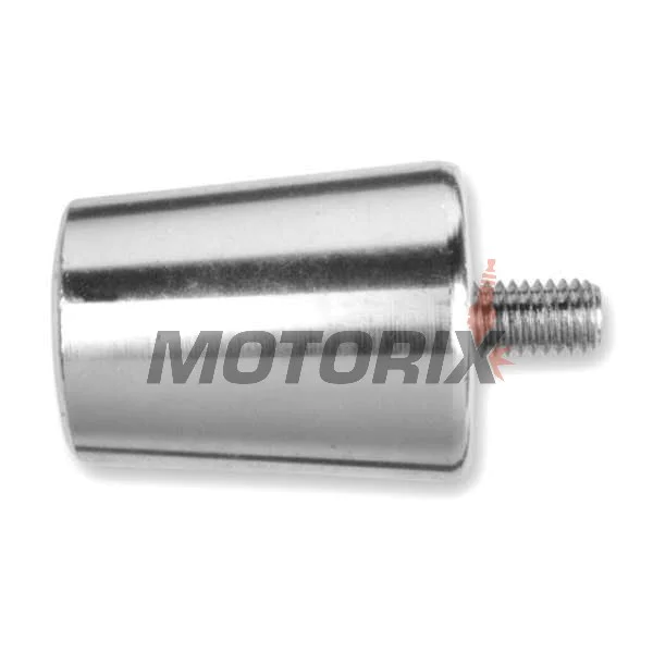 Koncovky řídítek (závaží) -VICMA- M8x30, stříbrné - Kawasaki standard, KAWASAKI ER, ER-6F, ER-6N, GTR, KLE, Z, ZR-7, ZX-12R, ZX-6R, ZX-7R, ZX-7RR, ZX-9R, ZZR 500-1400 1994-2014