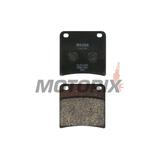 Brzdové destičky -FERODO- FDB569P, Kawasaki Z1300/ZG1300 DFI, Z500B, Suzuki GSX600F/750F/1100F Katana, GSX1100G, VX800 (1979-1997)