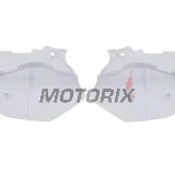 Zadní boční plasty -POLISPORT- bílé, YAMAHA YZ 125/250 2002-2014