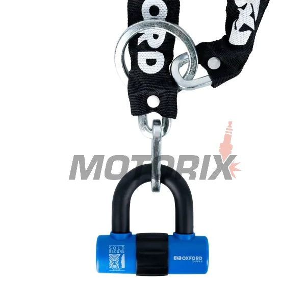 Řetěz se zámkem -OXFORD- Chain8 Mini Shackle 8mm x1.0m