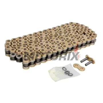 Řetěz -JT- JTC525Z3GS120RL, velikost 525, 120 článků, dvojité zesílený, zlatá