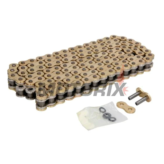Řetěz -JT- JTC525Z3GS120RL, velikost 525, 120 článků, dvojité zesílený, zlatá