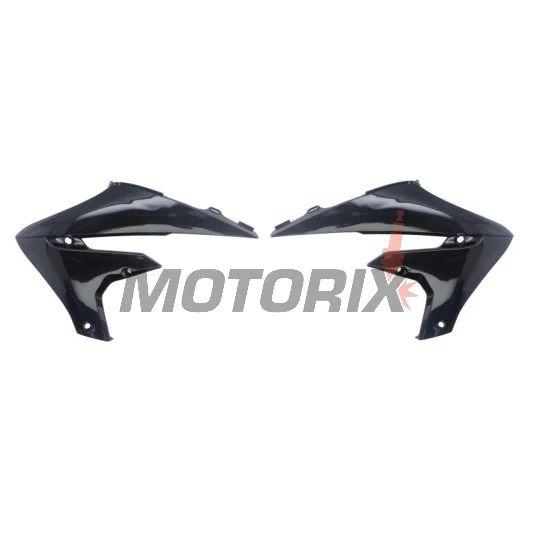 Přední boční plasty -POLISPORT- černé, YAMAHA YZ 250/450 2018-2023