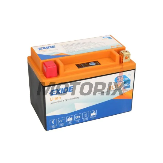 Akumulátor -EXIDE- ELTX9, 36Wh (3Ah), 12V, Lithium-ion