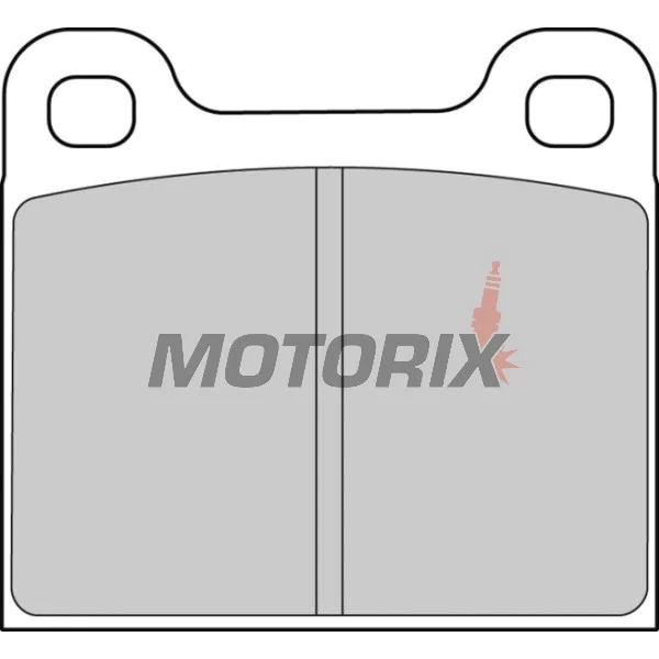 Brzdové destičky -FERODO- FDB2136SG, LYN Enduro/GLX 5009 ST/Rave Special/Gran Touring 700 1998-2000