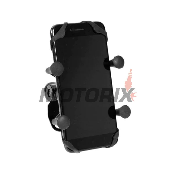 Držák telefonu -4 RIDE- s USB nabíječka, antivibrační - univerzální
