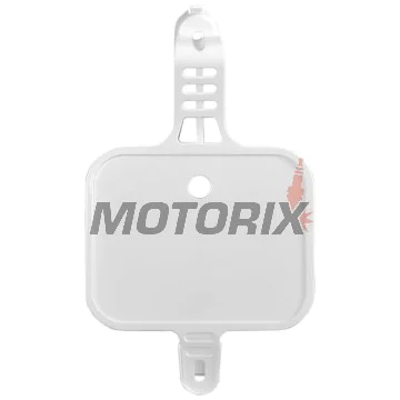 Motokrosová maska/tabulka startovního čísla -POLISPORT- bílá, HONDA CRF 50 2004-2023