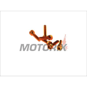 Sada šroubů -VICMA- VIC-TC520NO, M5x20mm, oranžové, 6ks