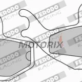 Brzdové destičky -FERODO- FDB677EF, Aprilia ETX125, MX50, Pegaso50/125, RS50, RX50/125, Gilera DNA50/125/180, Runner125/180, Malaguti Madison125, Piaggio GT125/250, Hexagon125, Skipper125, Sachs ZX50/125, ZZ125, Rieju RS1 50Evo
