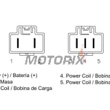 Regulátor dobíjení -DZE- regulátor dobíjení, 12V, 50A, HONDA SH 300 2007-2010