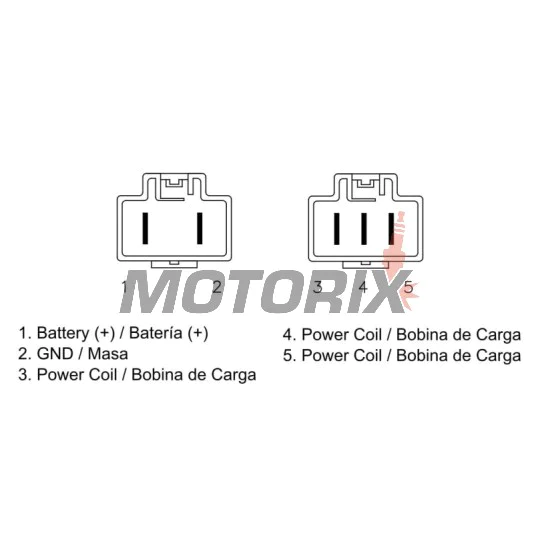Regulátor dobíjení -DZE- regulátor dobíjení, 12V, 50A, HONDA SH 300 2007-2010